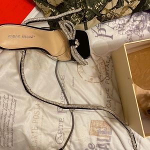 Public Desire lace up diamond heels (only worn once)